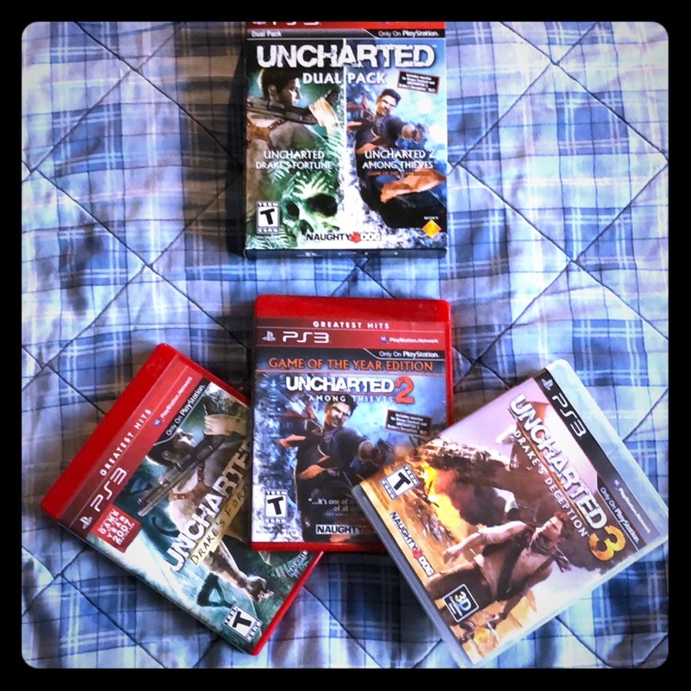 (PS3) (3) Uncharted Games